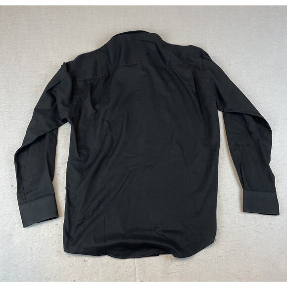 Vintage YSL Yves Saint Laurent Button Down Mens Shirt Sz 15 1/2 34-35 M - Picture 6 of 9